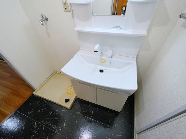 コンフォール六条Aの独立洗面台