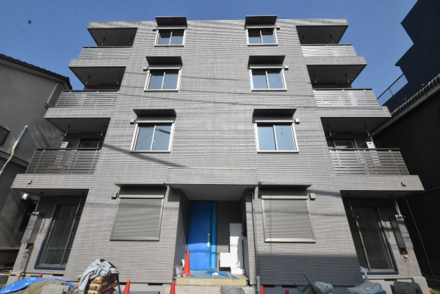 HEBEL MAISON 舟入川口町の外観|おしゃれな外観です