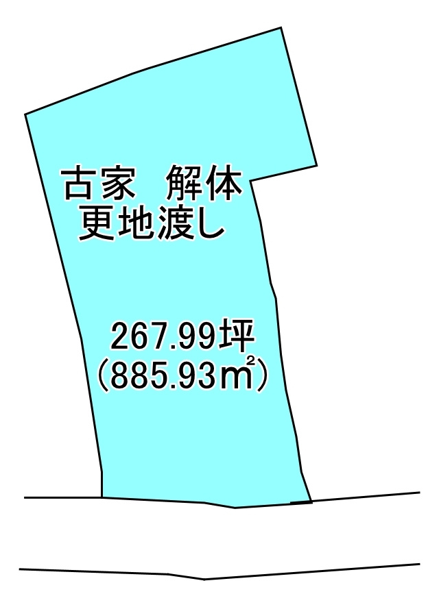 寿町　売土地の区画図