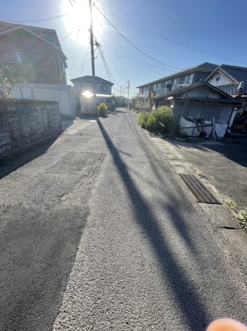 寿町　売土地の前面道路含む現地写真