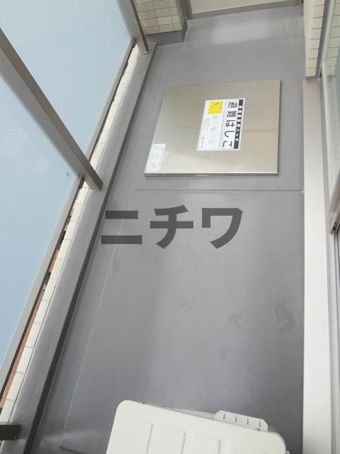 朝日マンションのバルコニー