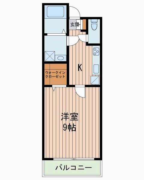 豊中市千成町３丁目の賃貸マンションの間取り