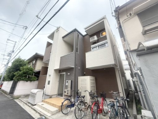 東大阪市小若江４丁目のアパートの外観