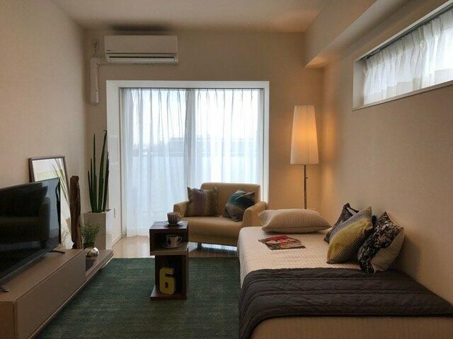 プライムアーバン日本橋浜町の居間・リビング