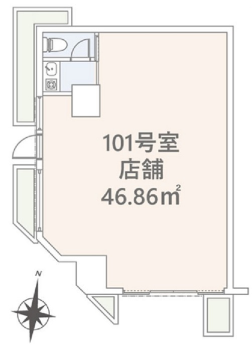 グリーンプラザ錦糸町の間取り