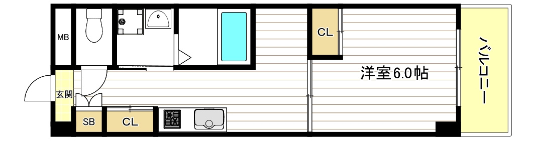 シーガルマンションⅡの間取り