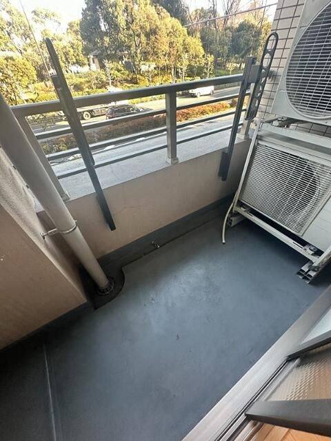 パークヒルズのバルコニー