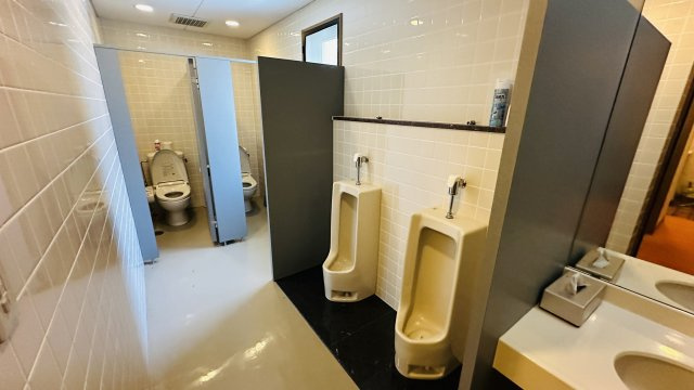 千ヶ滝 敷地面積約940坪のセミナーハウスのトイレ