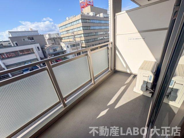 シーガルマンションⅡのバルコニー