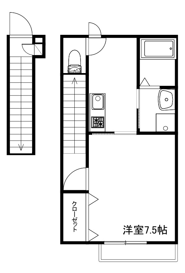 Meridiesの間取り