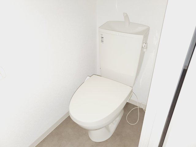 中野町貸家のトイレ