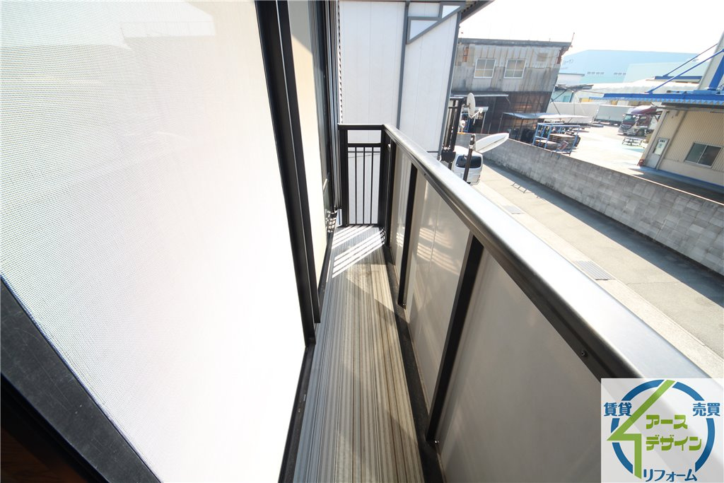 カサベルデ中澤B棟のバルコニー