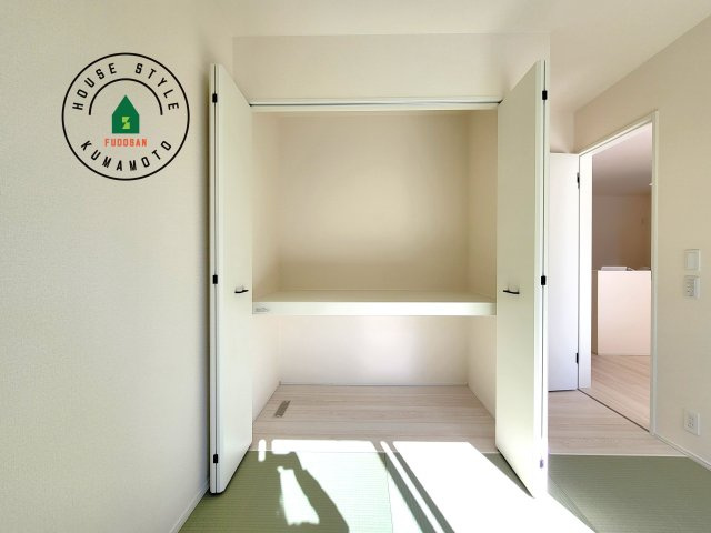 熊本市中央区出水6丁目第3-2棟（2号棟）の収納|収納には困りません。