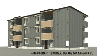 【外観パース】 | アイコートユダオンセンドオリ