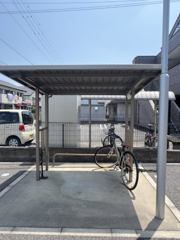 プレジールのその他共用部分|自転車置き場