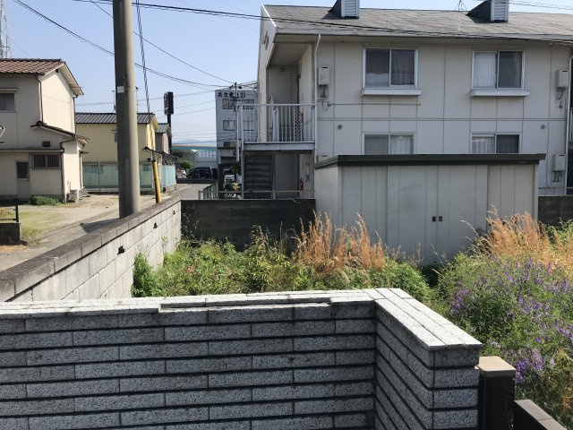 余戸東2丁目土地の外観