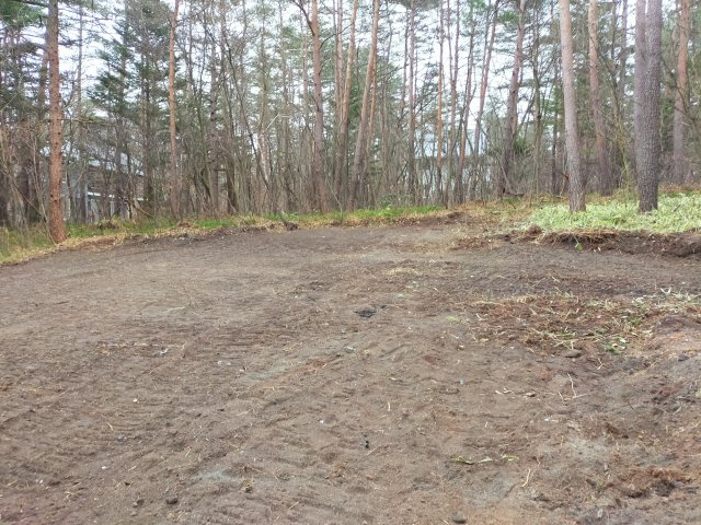 【建物解体済】浅間ハイランドパーク　土地　500坪以上の前面道路含む現地写真