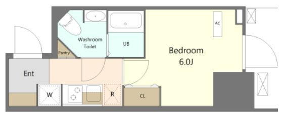 Alivis船橋Eastの間取り