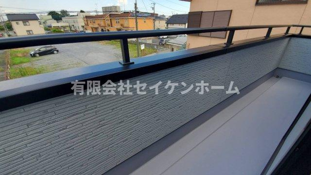 Livele　Garden　深谷市東大沼のバルコニー