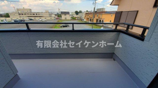 Livele　Garden　深谷市東大沼のバルコニー