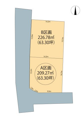 高崎市京目町売土地 A区画