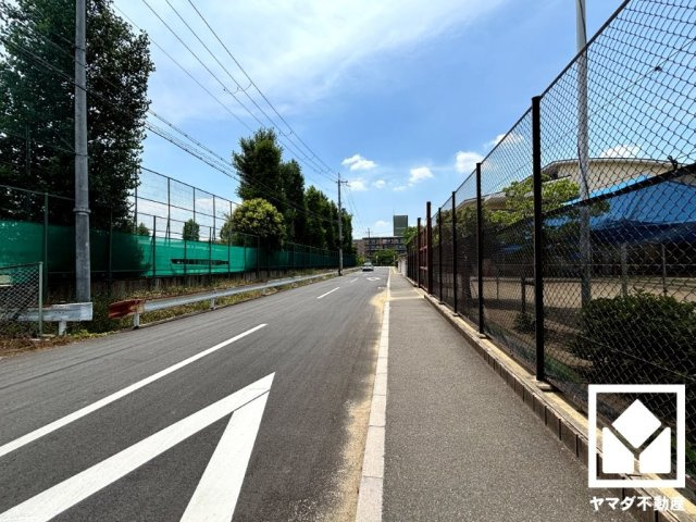 京田辺市河原神谷　１期　9号地の前面道路含む現地写真|6月20日　現地写真更新
