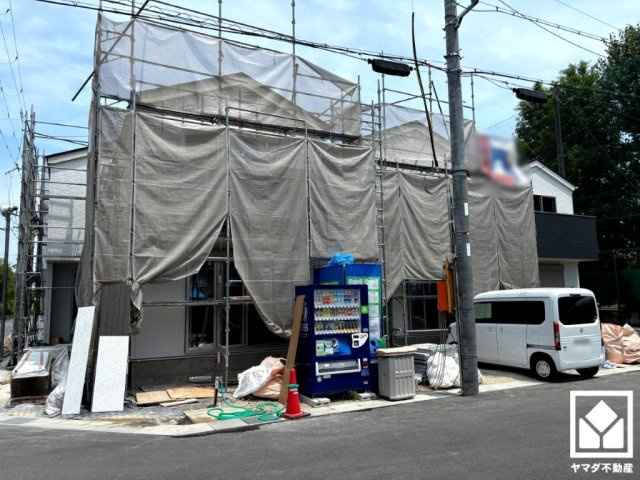 京田辺市河原神谷　１期　9号地の外観|6月20日　現地写真更新
