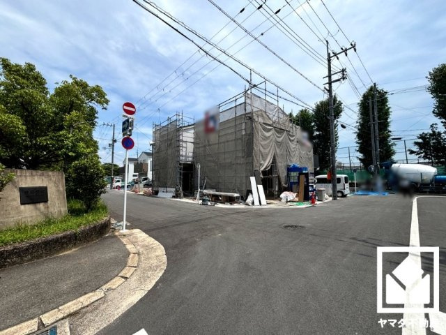 京田辺市河原神谷　１期　9号地の外観|6月20日　現地写真更新
