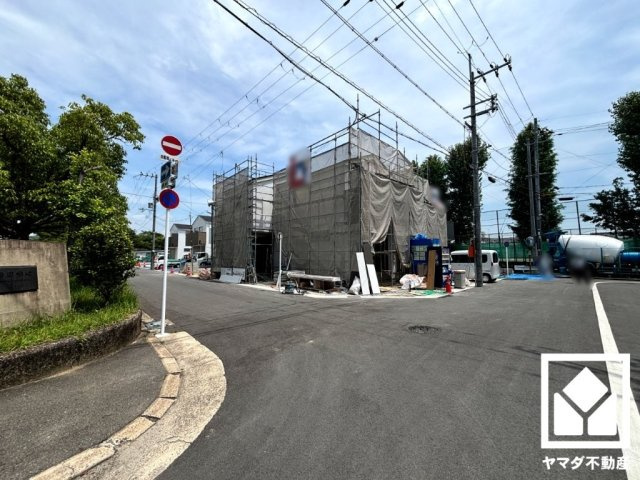 京田辺市河原神谷　１期　9号地の外観|6月20日　現地写真更新
