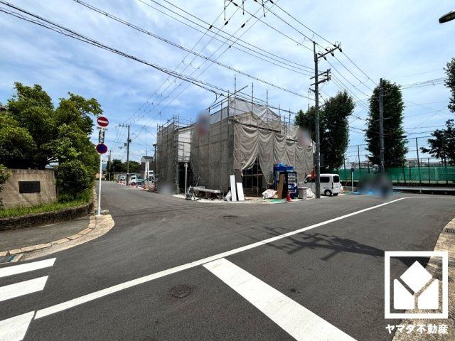 京田辺市河原神谷　１期　9号地の外観|6月20日　現地写真更新
