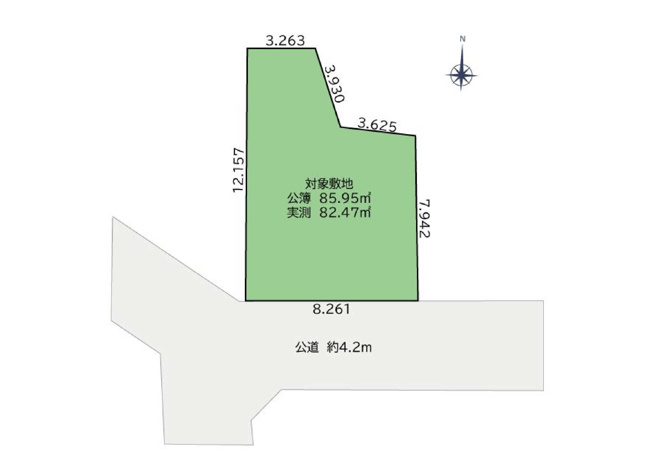 【区画図】 | ＪＲ山手線「大崎」条件なし売地