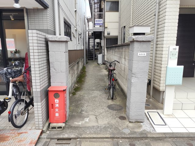 みのり荘のエントランス