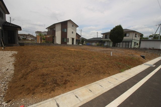 《分譲地》小山市間々田　全2区画の外観|南側より（2023年6月撮影）