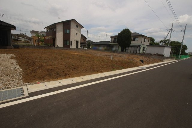 《分譲地》小山市間々田　全2区画の外観|南側より（2023年6月撮影）