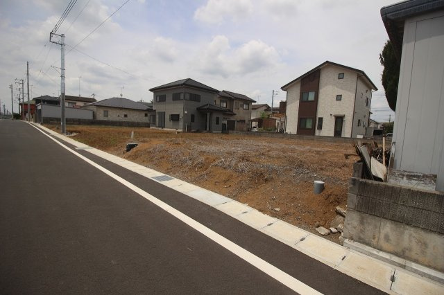 《分譲地》小山市間々田　全2区画の外観|東側より（2023年6月撮影）
