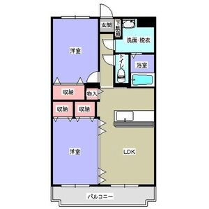 【間取り】 | ユーミーしらさぎA