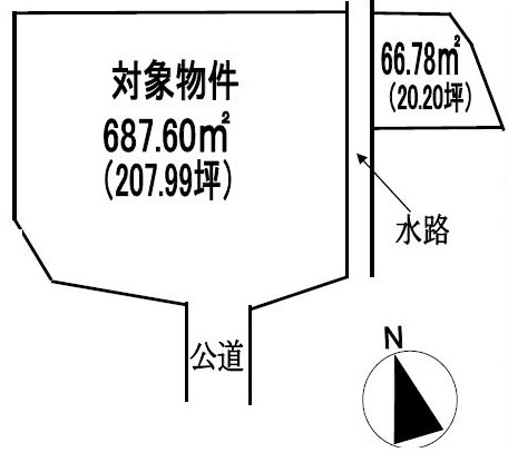 【土地図】 | 熊谷市箱田２丁目 3000万 土地