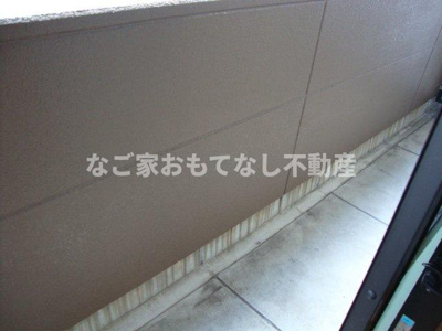 【バルコニー】 | リバーサイドN・K | ※写真は別号室