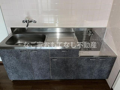 【キッチン】 | リバーサイドN・K | ※写真は別号室