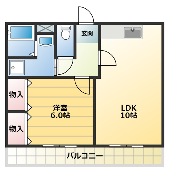 【間取り】 | パル　コート
