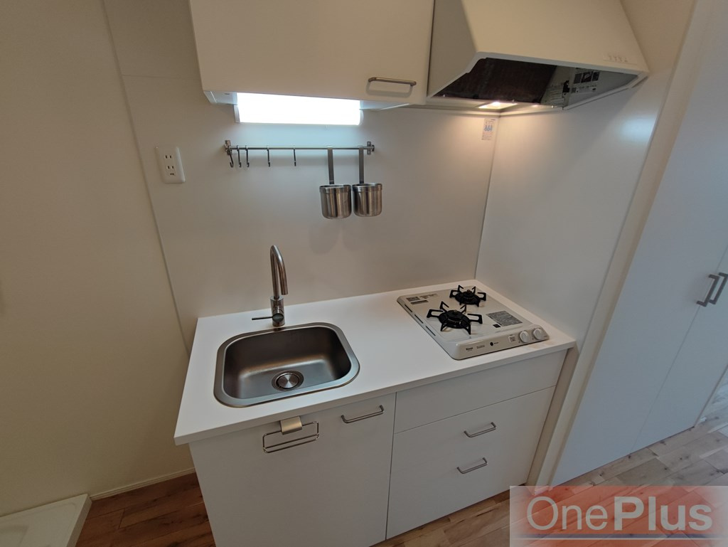 ビューライフ六甲のキッチン|コンパクトなキッチンで掃除もラクラク