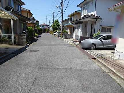 馬木8丁目の前面道路含む現地写真