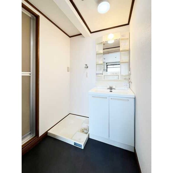 高木ハイツの洗面所