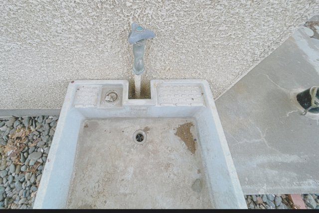 富士市宮島　中古戸建R　の設備|屋外水栓