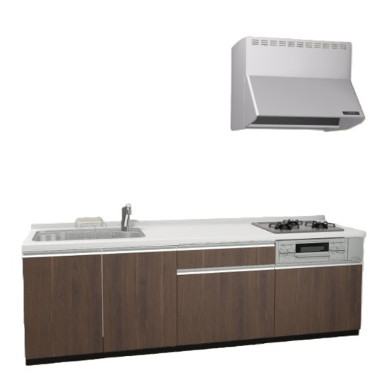 富士市宮島　中古戸建R　のキッチン|新品交換