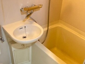 グランディール三津屋の洗面所