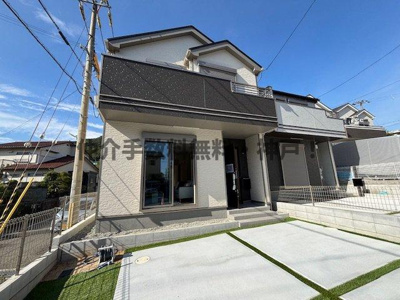 【外観】 | 神戸市須磨区禅昌寺町1丁目　新築戸建1号棟　仲介手数料無料！ | きれいな外観です