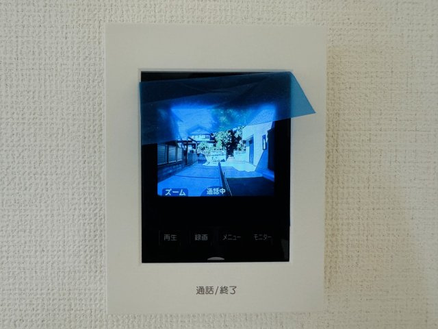 八王子市　北野町　新築一戸建て　６期のセキュリティ|～TVモニター付インターホン　訪問者の確認に便利です～