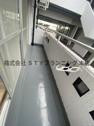 仲介手数料0円！！大野木ビラのバルコニー