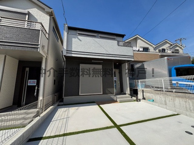 【外観】 | 神戸市須磨区禅昌寺町1丁目　新築戸建2号棟　仲介手数料無料！ | 物件の外観です